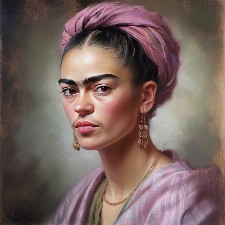 Poster Frida Kahlo Poster - Frida Kahlo Kunstdruck