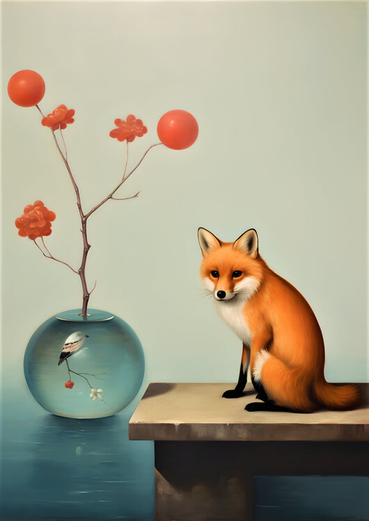 Poster Lonely Fox
