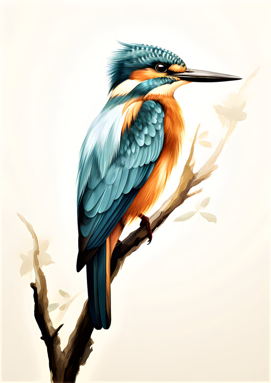 Poster Kingfisher Best Fisherman