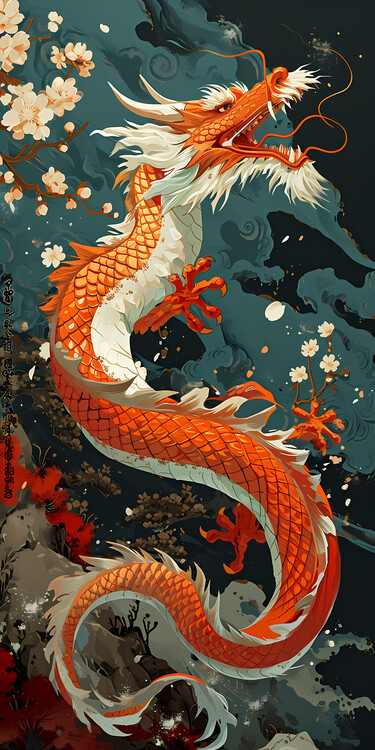 Poster Chinese Dragon