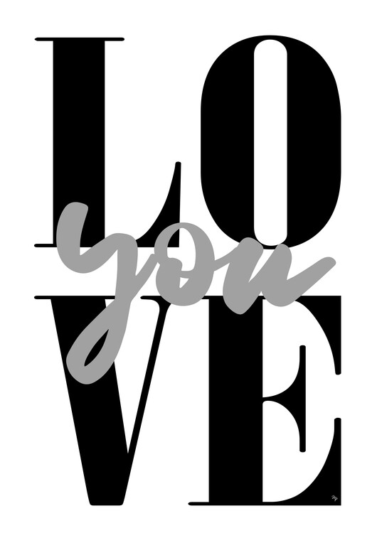 Poster Love You