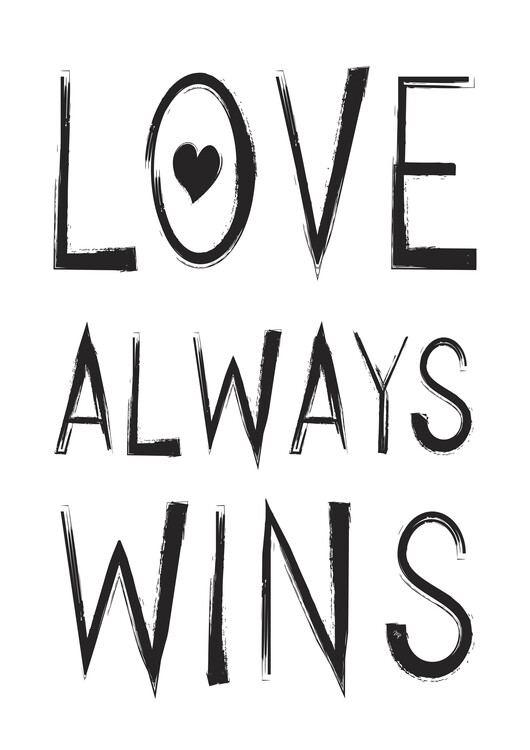 Poster Love Wins
