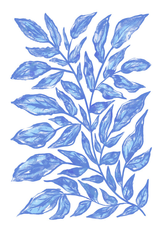 Plakát Blue Twigs