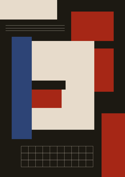 Poster Built in Shapes 05