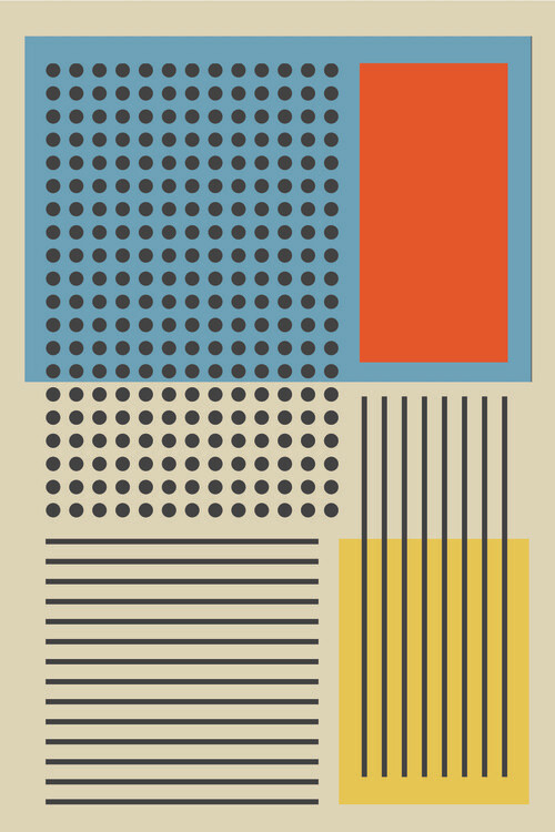 Levně Plakát, Obraz - Geometric Expression 3, jay stanley, 26.7 × 40 cm