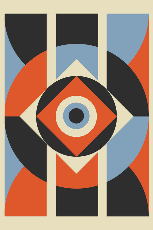 Levně Plakát, Obraz - Geometric Patterns 1, jay stanley, 26.7 × 40 cm