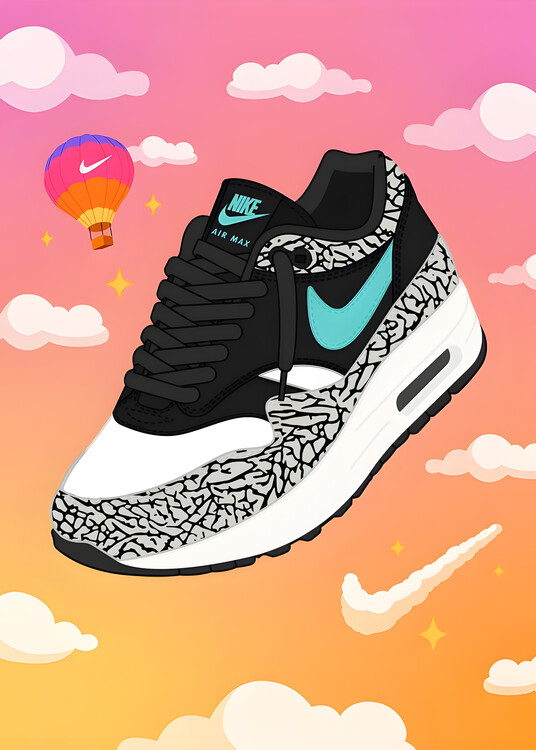 Poster cubby sneakers fly 2