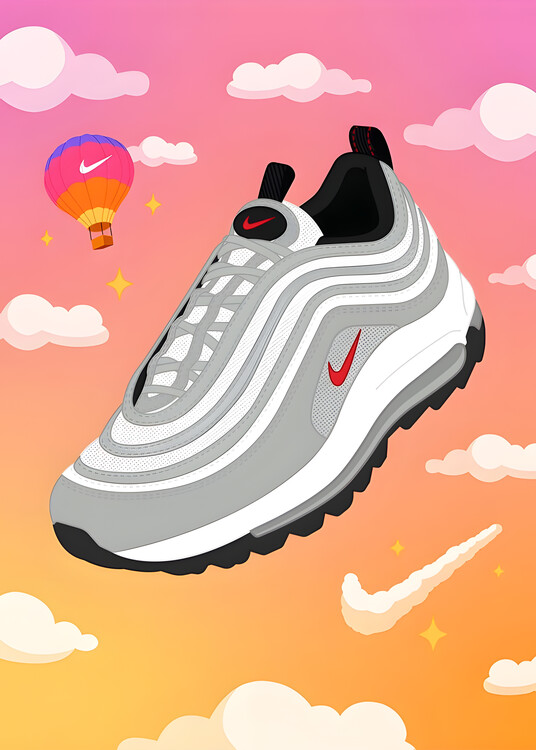 Poster cubby sneakers fly 3