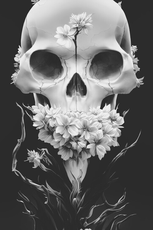 Plakat Flower mouth