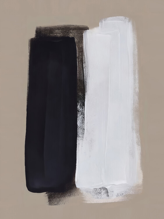 Plakát B&W Brushes
