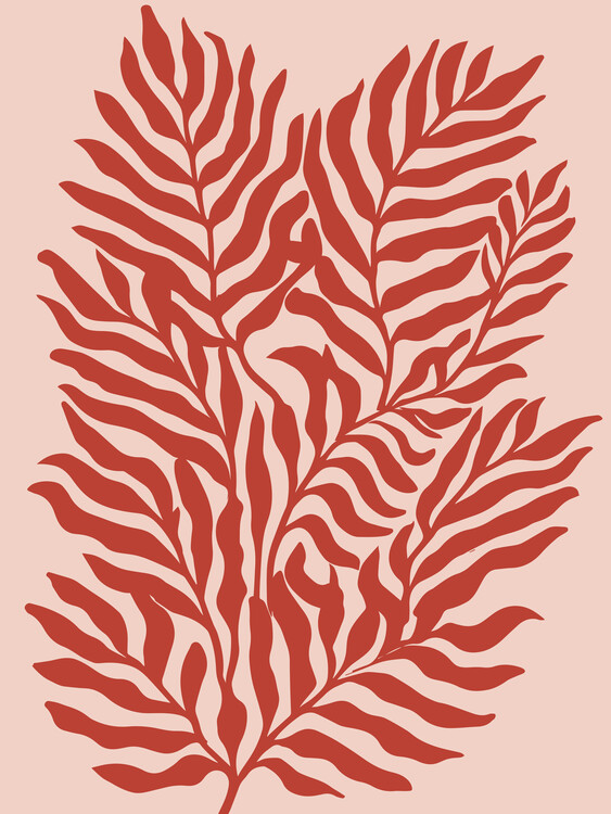 Poster Red Plants