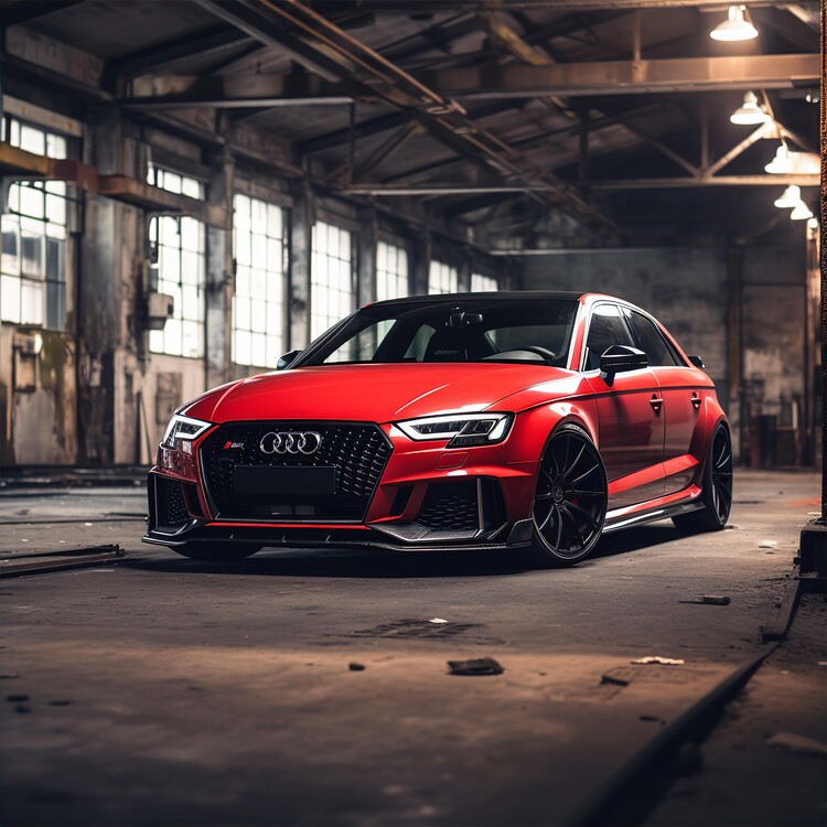 Plakát red sportcar