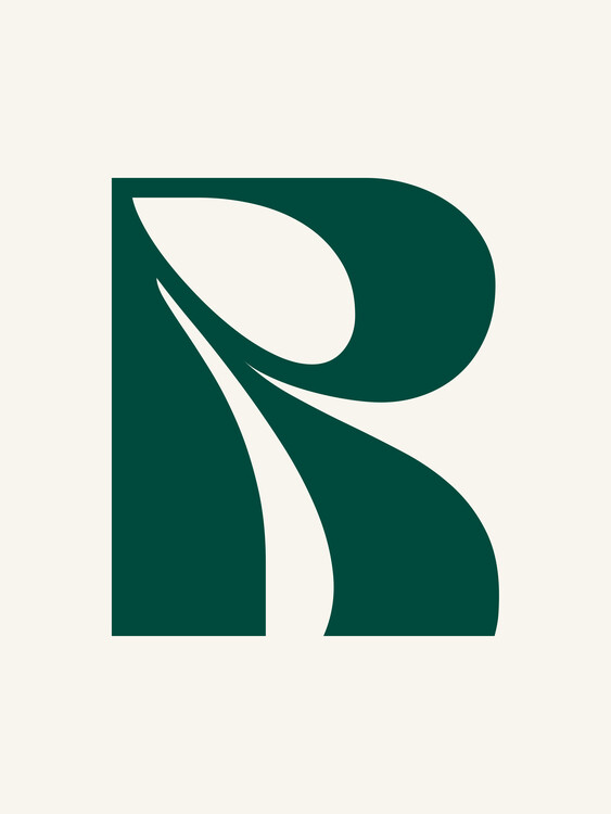 Плакат R Letter