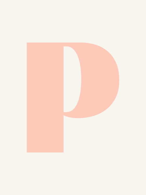 Плакат P Letter