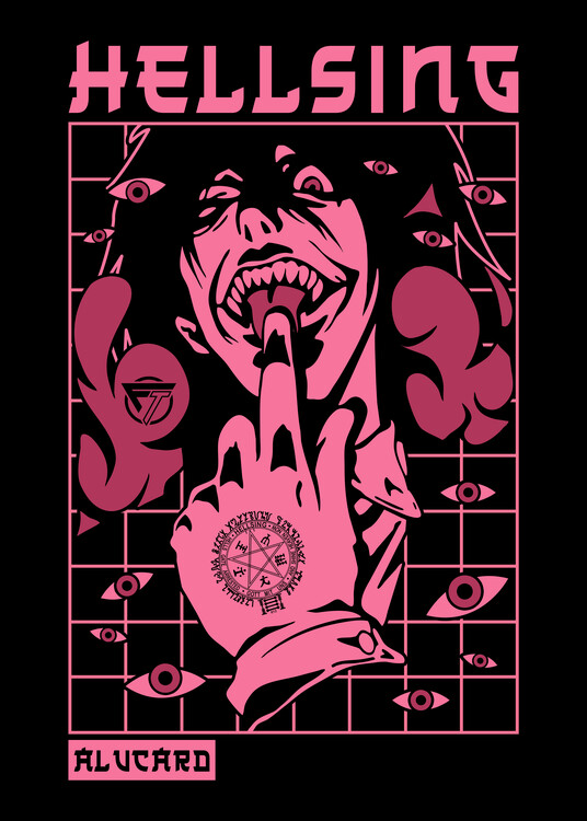 Poster Hellsing | Wall Art | 3+1 FREE | Europosters