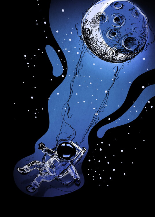 Poster Astronaut Space