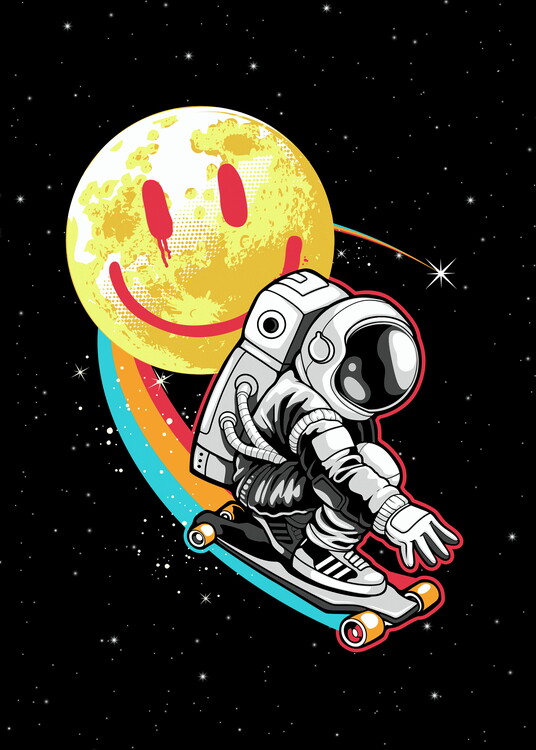 Poster Smile Astronaut