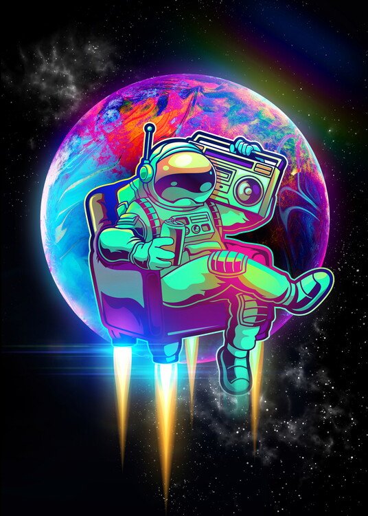 Poster Radio Astronaut