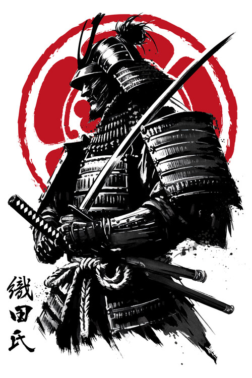 Poster Samurai clan Oda