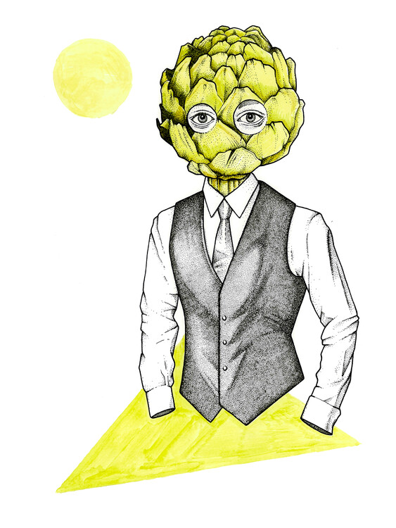 Плакат Mr Artichoke