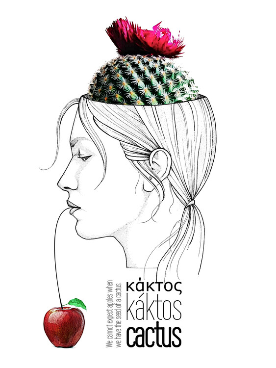 Плакат Cactus Woman