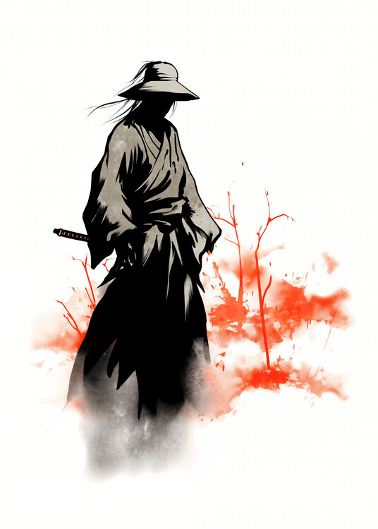 Poster Japanese Ronin