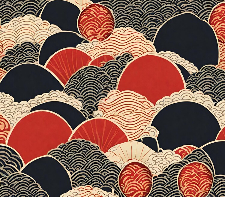 Poster Japanese print