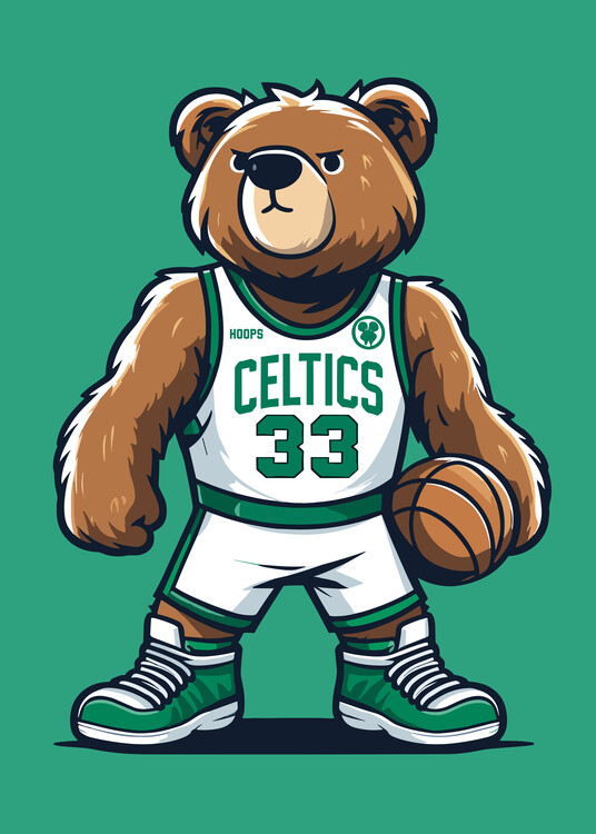 Obraz na plátně Boston Basketball