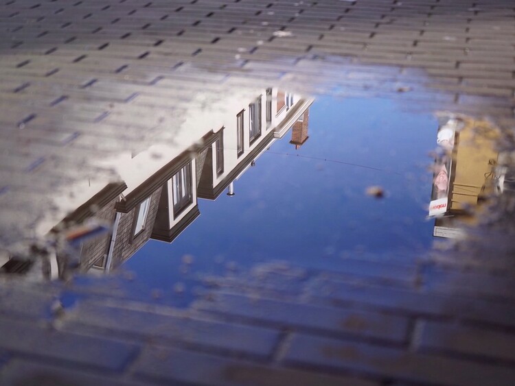 Плакат The inverted water world