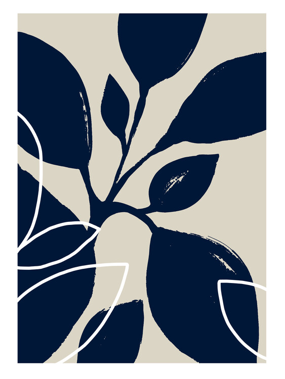 Poster Blue Plant