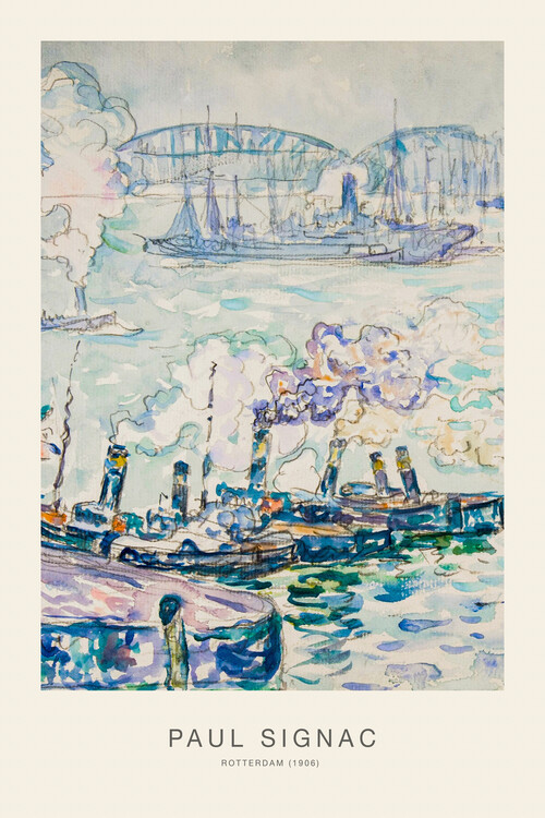 Plakat Rotterdam (1906) - Paul Signac