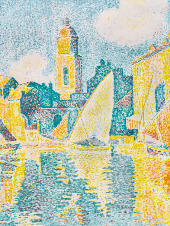 Plakat Port de Saint-Tropez