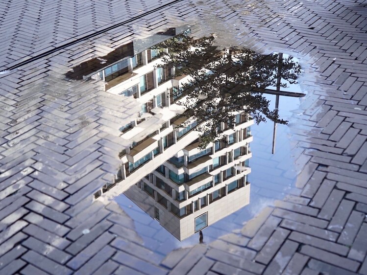 Плакат The inverted water world
