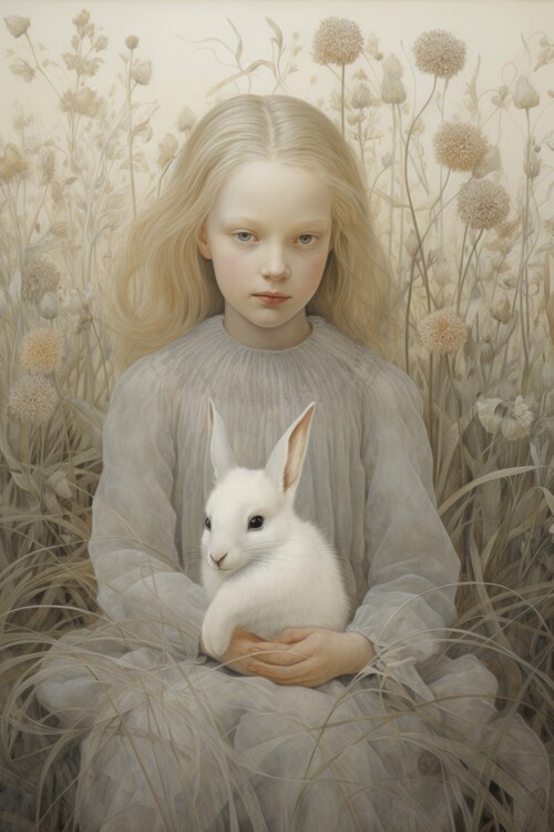 Плакат The Rabbit Girl