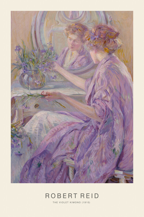 Póster The Violet Kimono, 1910 - Robert Reid