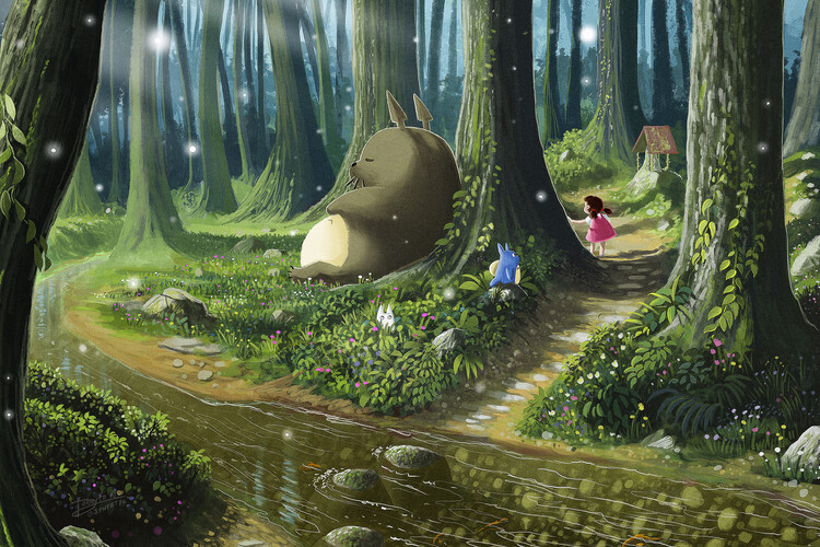 Poster Magical forest