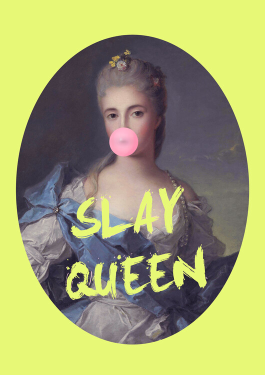 Poster Slayqueenyellow Ratioiso