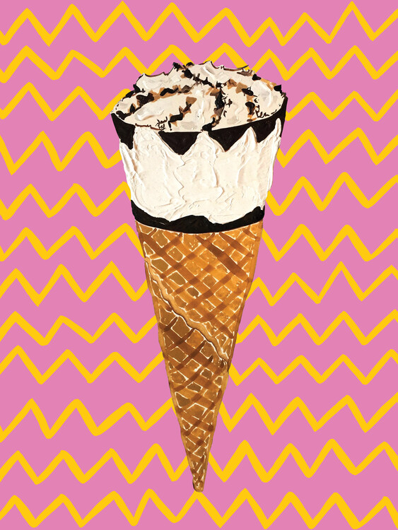 Poster Cornetto Pink