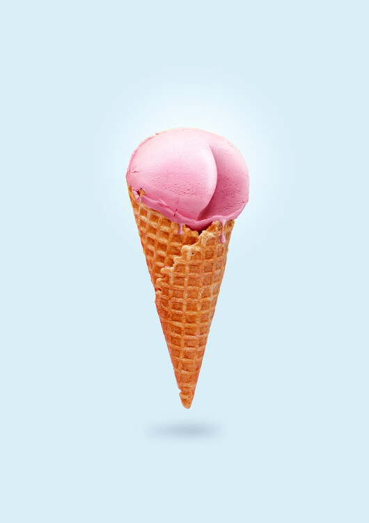 Poster Pink Cream