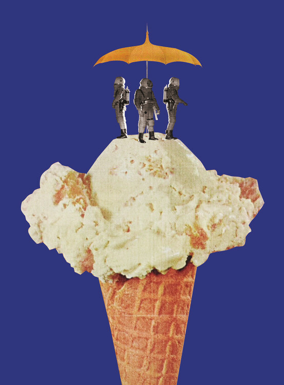 Poster Ice Cream Landing