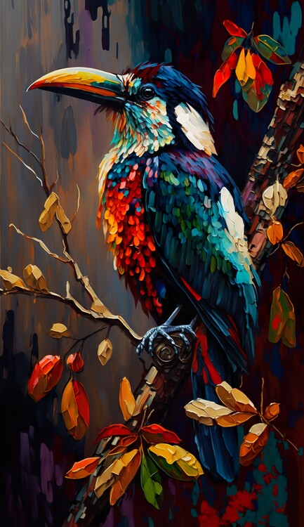 Плакат Wildlife Raven