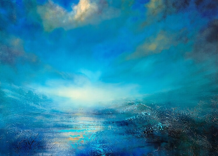 Plakat Without an end - endless landscape