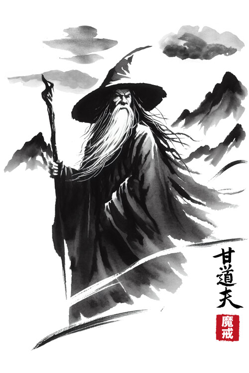 Плакат The wizard's journey