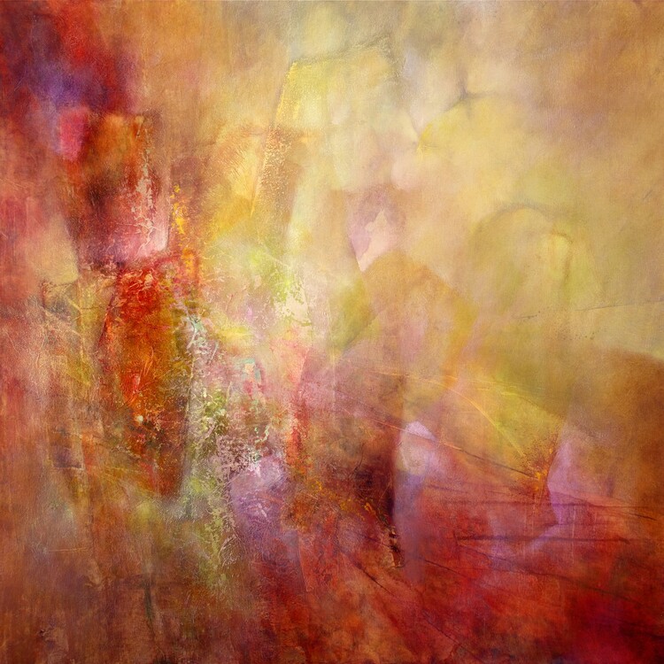Póster warm colors of the first days of spring