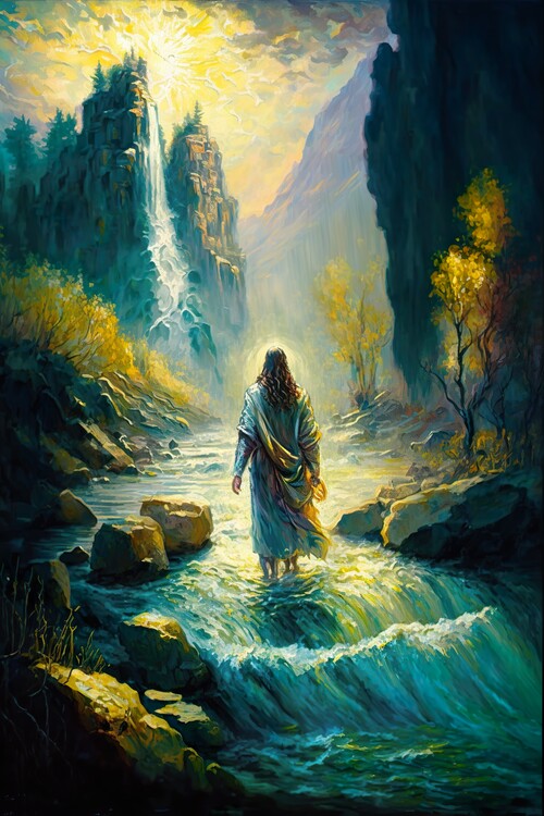 Плакат Faith of Jesus Painting