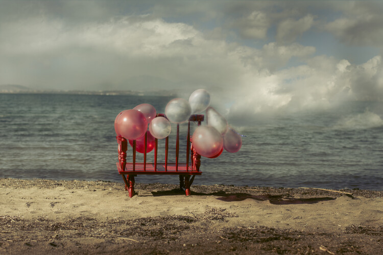 Плакат Contemplative red2