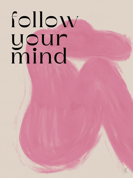 Poster Pink Woman
