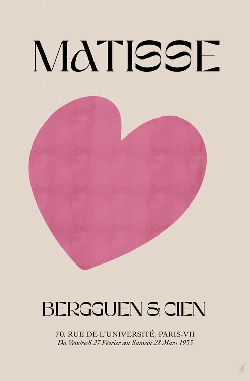 Juliste Pink Heart
