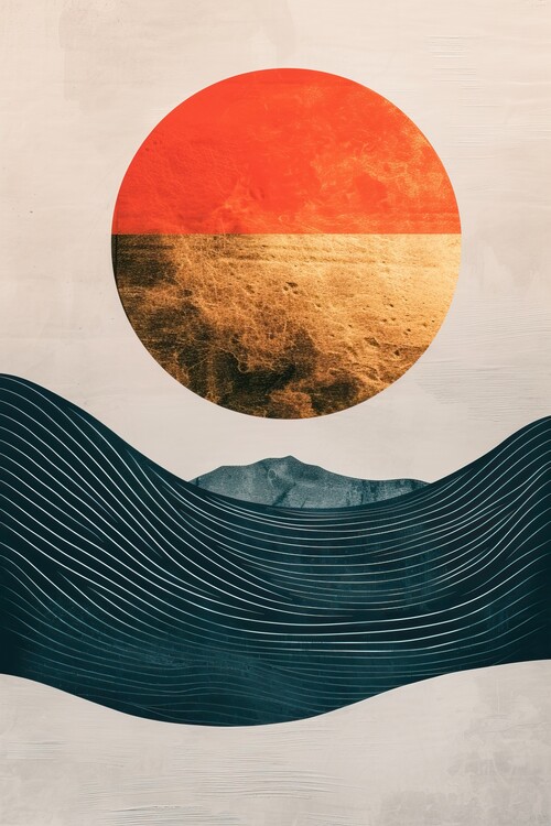 Poster Colorful abstract background