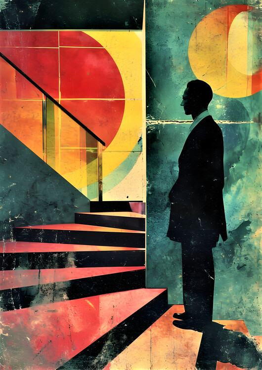 Poster Orwell Anti Utopia Life Scene